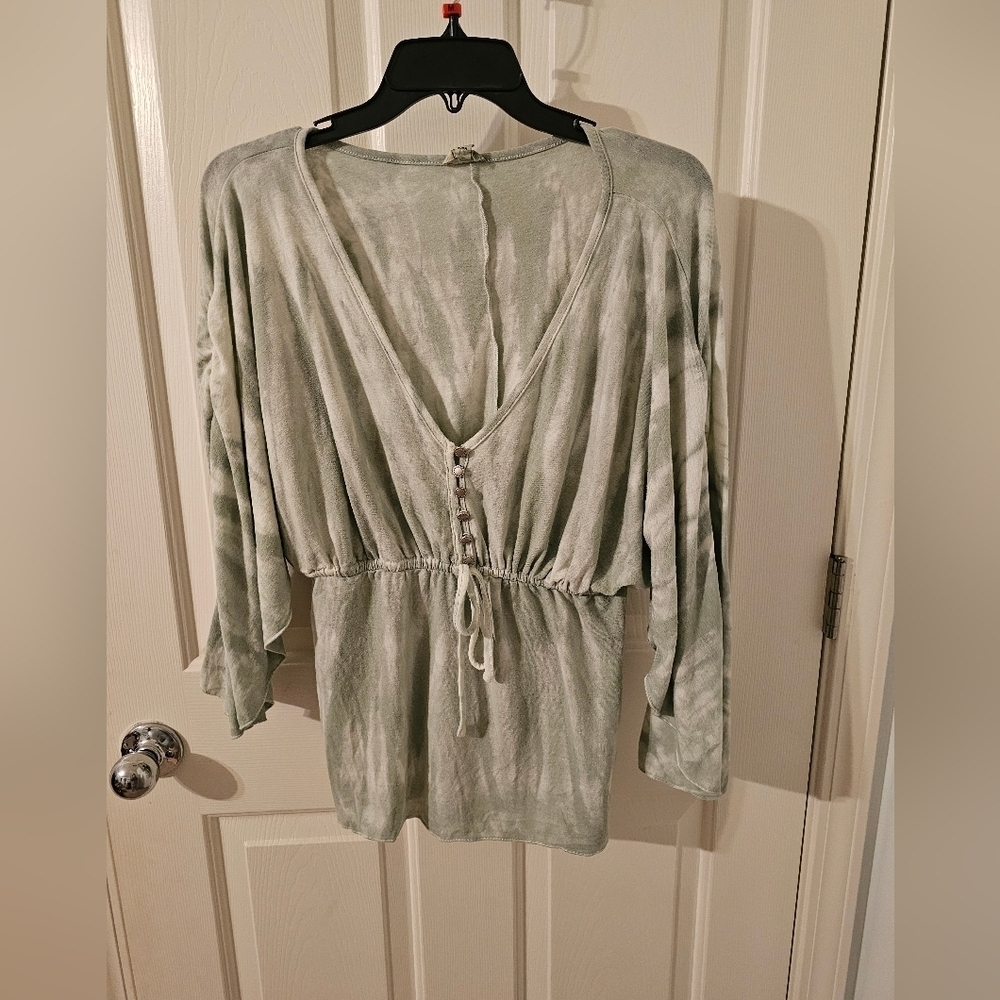 POL Tiedye Wide Sleeve Soft Lightweight Top Size S